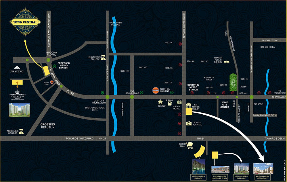 PKS Town Central layout plan