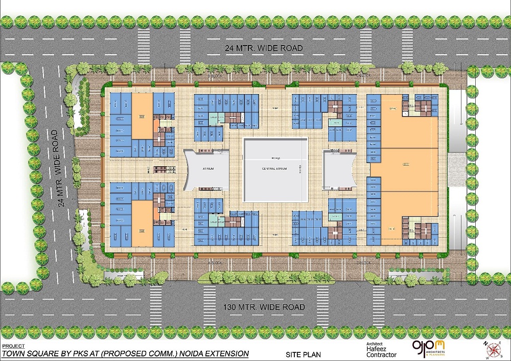 PKS Town Central site plan